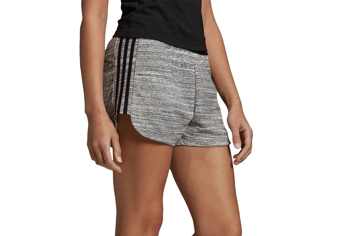 Shorts Adidas Must Have Melange Feminino Preto Tamanho Grande