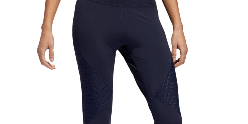 Calça Legging Adidas Believe This High Rise Feminina Azul Tamanho P