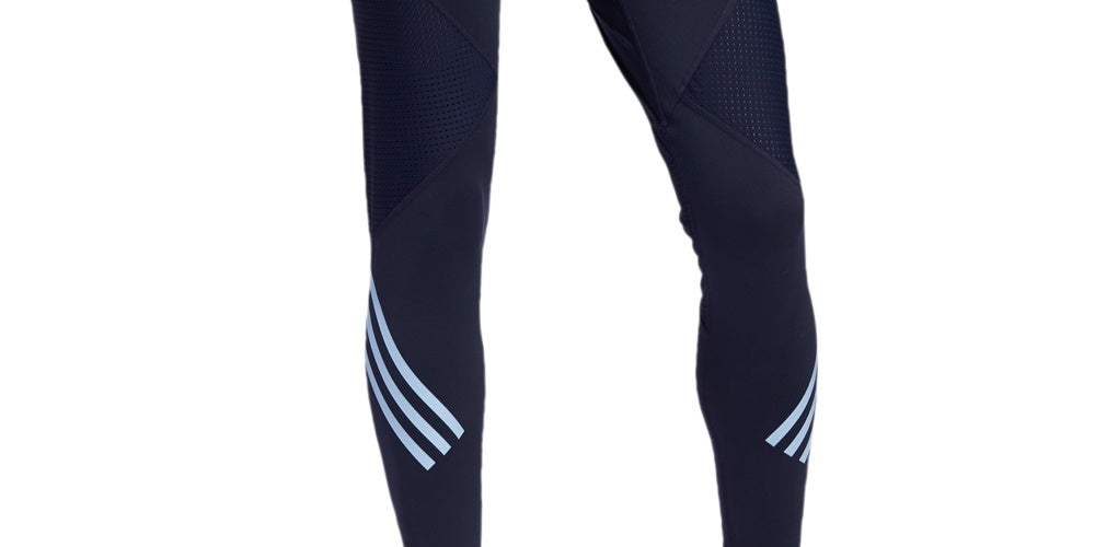 Calça Legging Adidas Believe This High Rise Feminina Azul Tamanho P