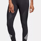 Calça legging Adidas Believe This cintura alta 3 listras preta