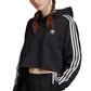 Moletom feminino curto Adidas preto tamanho X-Large