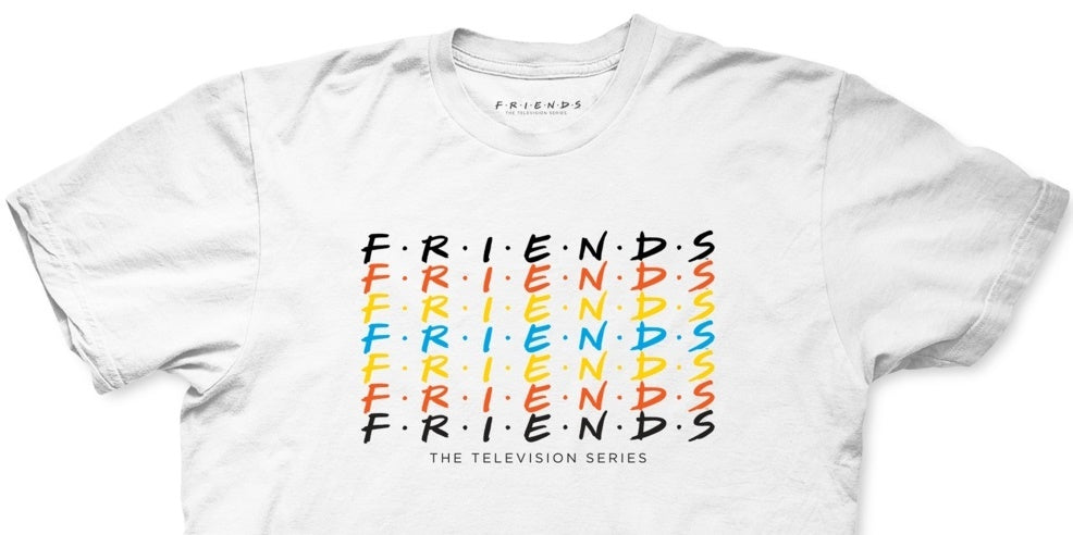 Camiseta masculina gráfica Friends da Ripple Junction, tamanho X-G