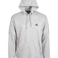 Moletom com capuz Adidas Team Issue Fleece Masculino Cinza Tamanho Médio