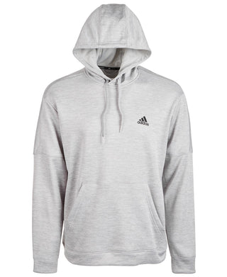 Moletom com capuz Adidas Team Issue Fleece Masculino Cinza Tamanho Médio