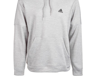 Moletom com capuz Adidas Team Issue Fleece Masculino Cinza Tamanho Médio