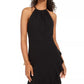 Vestido Teeze Me Junior com babados e ajuste evasê, preto, tamanho 0