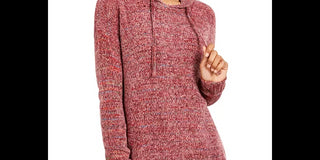 Hippie Rose Junior's Chenille Hoodie Purple Size X-Small