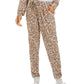 Calça jogger Hippie Rose Juniors aconchegante marrom tamanho extragrande
