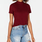 Top de malha canelada Hippie Rose Junior, vermelho, tamanho X-S