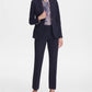 Tommy Hilfiger Blazer Feminino Azul com Um Botão Tamanho 10