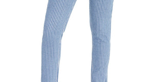 Calça jeans skinny listrada Dickies Junior's com punho, tamanho 3, azul