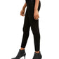 Calça Jeans Rewash Junior's Velvet Leopard Preta Tamanho 9