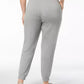 Calça jogger feminina plus size Joseph A cinza tamanho 2X