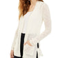 Cardigan com gravata lateral para meninos da IOT, tamanho X-S