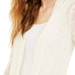 Cardigan com gravata lateral para meninos da IOT, tamanho X-S