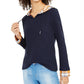 Tommy Hilfiger Blusa feminina com capuz e estampa xadrez contrastante, tamanho P