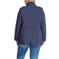 Jaqueta de campo leve de algodão Levi's feminina, azul-marinho, tamanho pequeno