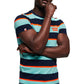 Camiseta Superdry Stacked Skate Lux Listrada Masculina Verde Tamanho P