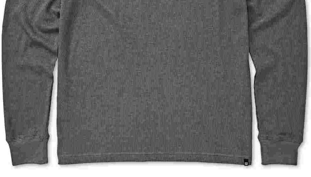 Billabong Essential Thermal Sweatshirt Masculino Cinza Tamanho P