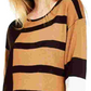 Calvin Klein Suéter Feminino Color Block Manga Longa Gola Redonda Carvão Tamanho P