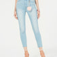 Calça jeans skinny de cintura alta Tinseltown Junior, azul, tamanho 15