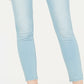 Calça jeans skinny de cintura alta Tinseltown Junior, azul, tamanho 15