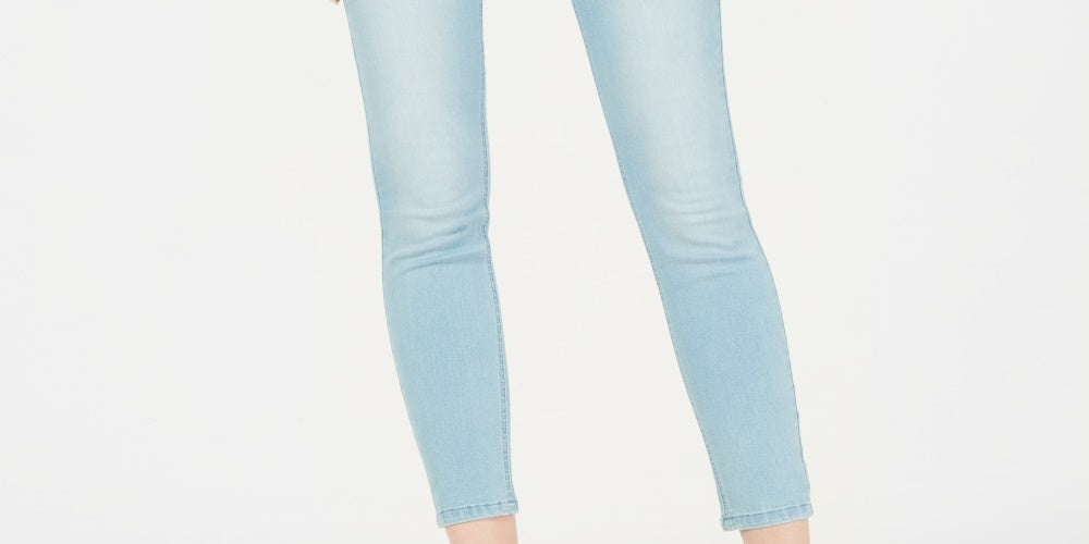 Calça jeans skinny de cintura alta Tinseltown Junior, azul, tamanho 15