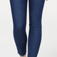 Calça jeans skinny Tinseltown Junior's High Rise Raw Hem, azul marinho, tamanho 9