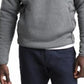 Suéter masculino The North Face Sherpa Patrol com botões de pressão e gola alta, cinza, tamanho pequeno