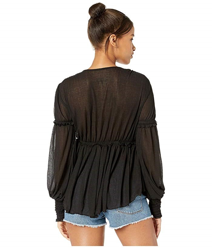 Top Day Dreaming Feminino Free People Tamanho Preto Tamanho Pequeno