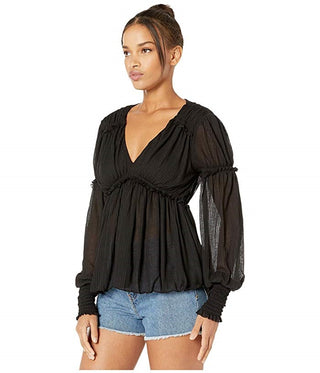 Top Day Dreaming Feminino Free People Tamanho Preto Tamanho Pequeno