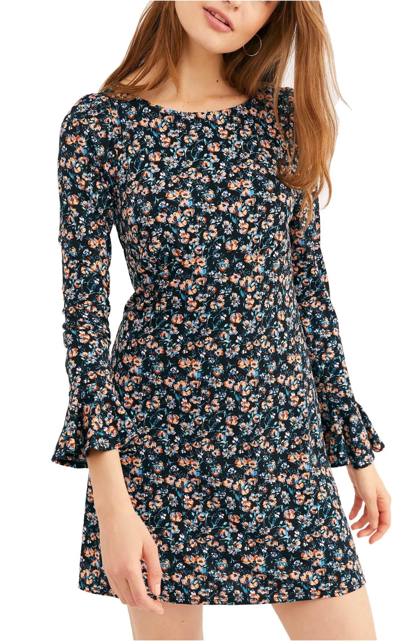 Vestido curto Say Hello da Free PeopleWomen, preto, tamanho X-S