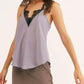 Camisola Starlight Feminina Free People Roxo Escuro Tamanho P