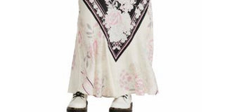 Saia longa floral feminina Free People tamanho natural extrapequeno