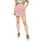 Mini saia lápis feminina com zíper rosa Free People, roxa, tamanho 29