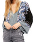 Blusa Mix N Match Feminina Free People Preta Tamanho P