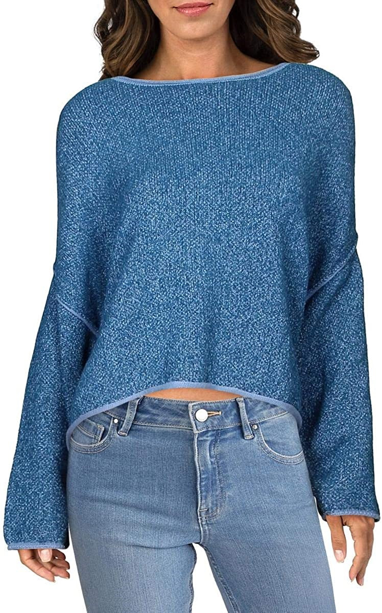 Suéter Bardot Feminino Free People Azul Marinho Tamanho P