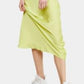 Saia de cetim com corte enviesado Normani da Free People para mulheres, verde, tamanho 6