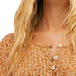 Vestido casual feminino One Fine Day da Free People, estampado, com cinto, marrom, tamanho extragrande