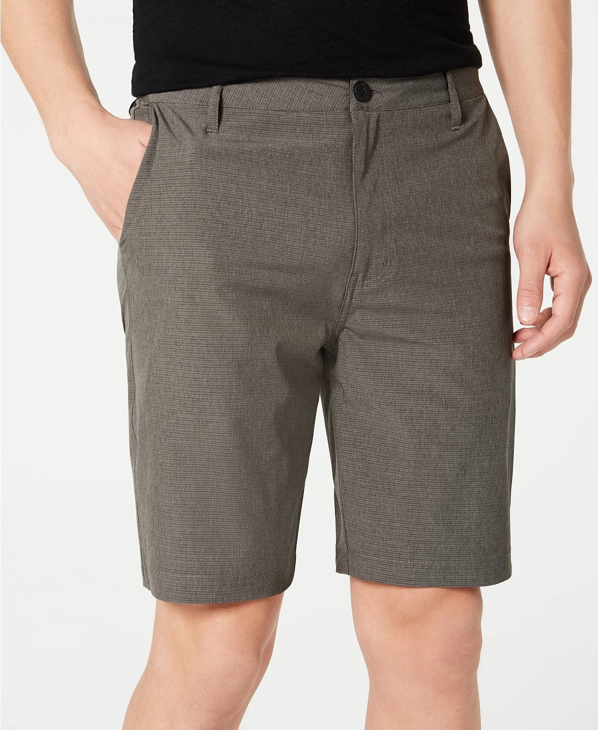 Shorts Chino Huxley Masculino Univibe Bege Cáqui Tamanho 36