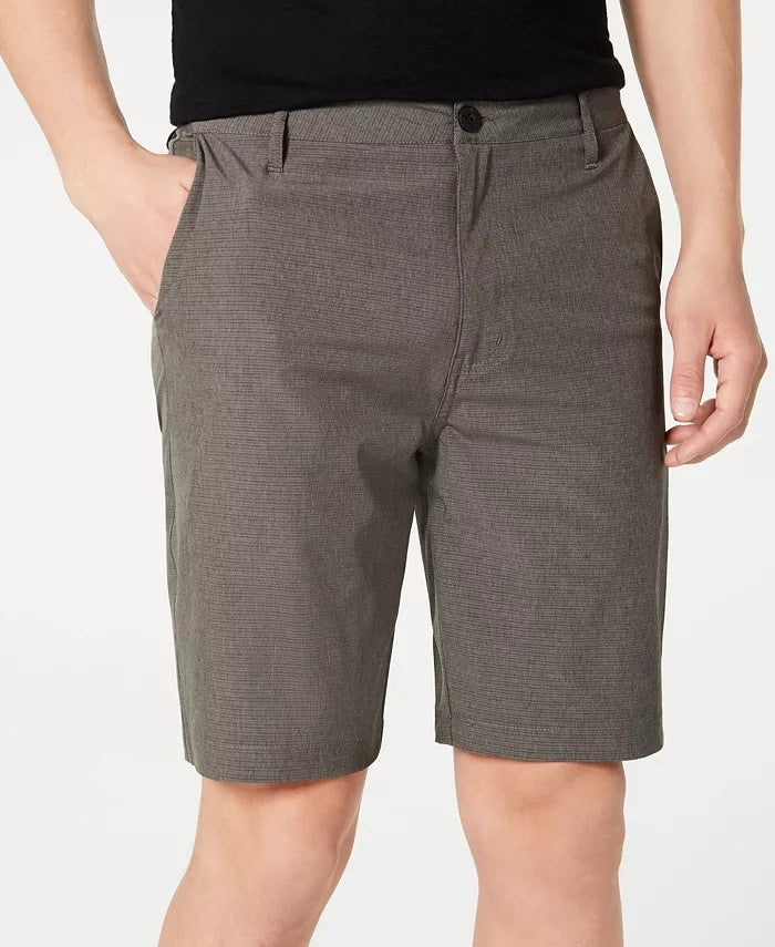 Shorts Chino Huxley Masculino Univibe Cinza Escuro Tamanho 34