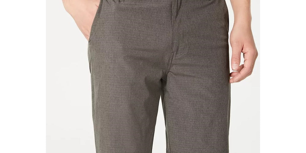 Shorts Chino Huxley Masculino Univibe Cinza Escuro Tamanho 34