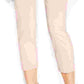 Calça Capri Alfani Feminina Petite Tummy-Control Pull-On Rosa Tamanho 10 P