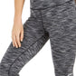 Calça legging feminina Calvin Klein Cold Gear com forro de lã e cintura alta, bege, tamanho X-S