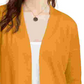 Cardigan aberto Pink Rose Junior's, tamanho dourado, médio
