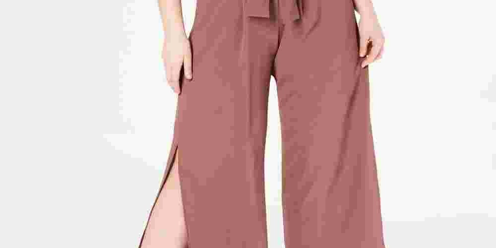 Monteau Junior's Trendy Tie Front JumPetite Smalluit Malva Tamanho 2X