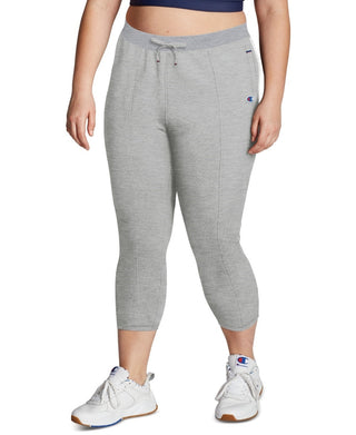 Calça de moletom feminina Champion Jogger Fitness cinza tamanho 3X