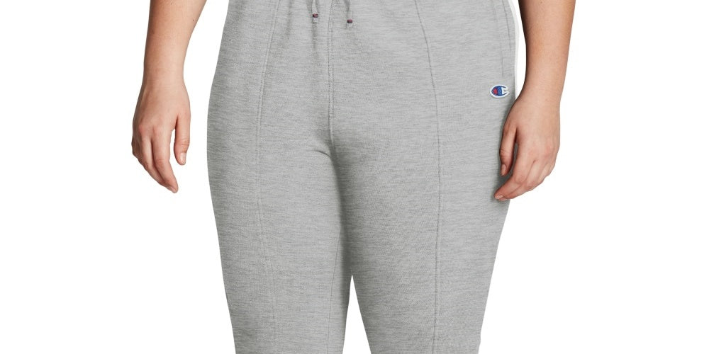Calça de moletom feminina Champion Jogger Fitness cinza tamanho 3X