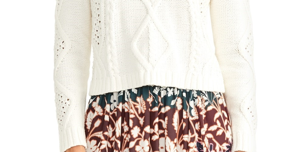 Suéter Adrina Feminino Rachel Roy Branco Tamanho P