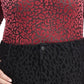 Rachel Roy Feminino Trendy Plus Size Val Estampa de Leopardo Gola Alta Rosa Tamanho 3X